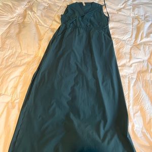 Athleta Teal Maxi Dress- size XXS